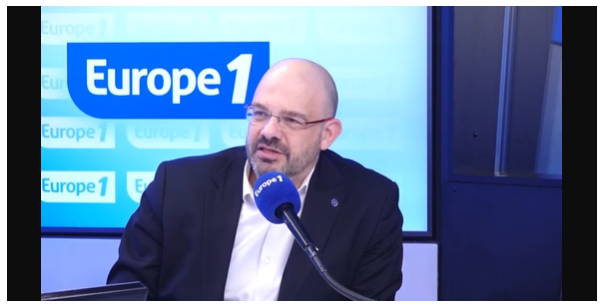 Europe 1 - Interview d'Anthony Streicher, président de l'association GSC